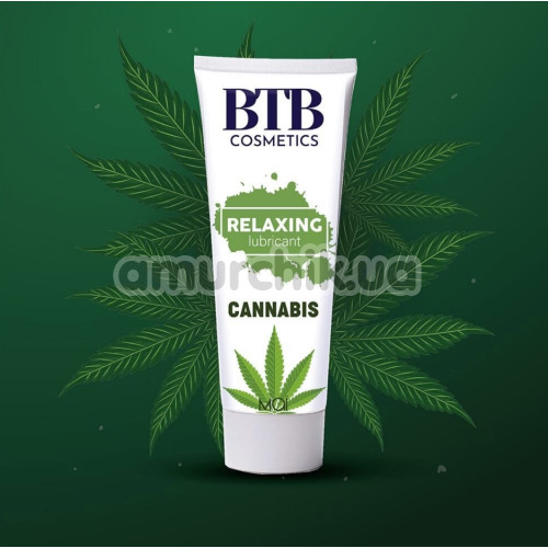 Лубрикант BTB Cosmetics Relaxing Lubricant Caabis, 100 мл