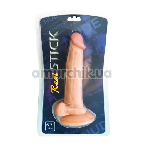 Фаллоимитатор Real Stick Nude 6.7, телесный