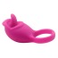 Виброкольцо Silicone Love Ring Tongue, розовое - Фото №2
