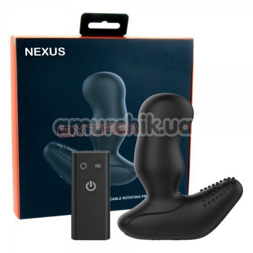 Вібростимулятор простати для чоловіків Nexus Revo Extreme, чорний