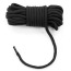 Мотузка Fetish Bondage Rope, чорна - Фото №2