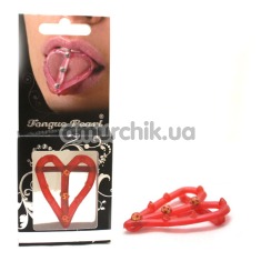 Насадка на язик Strong Red Tongue Pearl жорстка - Фото №1