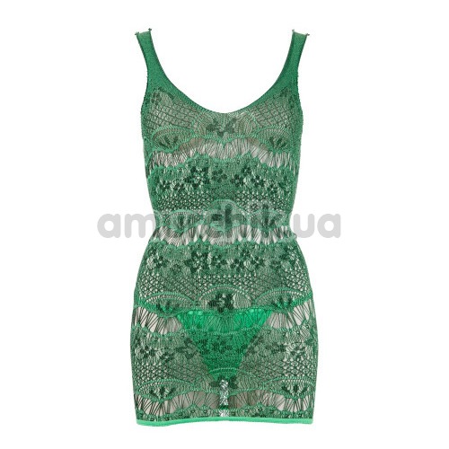 Комплект Mandy Mystery Lingerie Kleid зелёный: платье + трусики-стринги