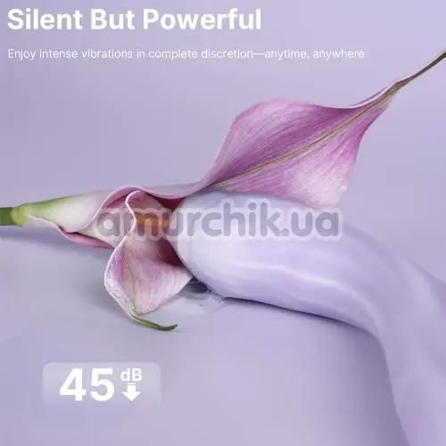 Вибратор для точки G с подогревом Svakom Margot, фиолетовый