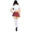 Костюм школьницы Leg Avenue Miss Prep School красный: топ + юбочка + бантики + галстук - Фото №3