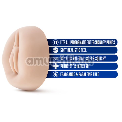 Насадка на помпу Performance Universal Pump Sleeve Vagina, тілесна