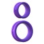Набор эрекционных колец Fantasy C-Ringz Max-Width Silicone Rings, фиолетовый - Фото №1