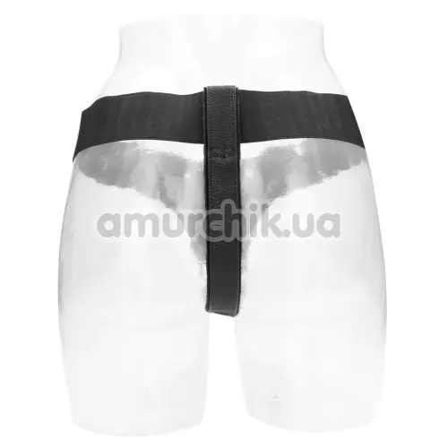 Трусики для страпона Realrock Elastic Harness, чорні