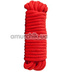 Веревка Guilty Pleasure Bondage Rope 5m, красная - Фото №1