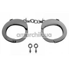 Наручники Roomfun Blacker Handcuffs, сірі - Фото №1