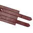 Бондажный пояс Liebe Seele Wine Red Leather Bondage Waist Belt S, бордовый - Фото №5