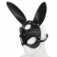 Маска Кролика DS Fetish Mask Bunny, черная - Фото №4