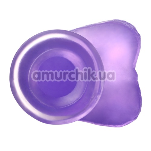 Фалоімітатор Jelly Studs Medium, фіолетовий