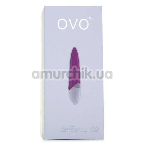 Клиторальный вибратор OVO D2, фиолетовый