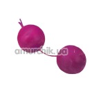 Вагинальные шарики Jiggle Latex Orgasm Balls - фиолетовые
