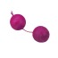 Вагинальные шарики Jiggle Latex Orgasm Balls - фиолетовые