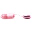 Виброяйцо Basix Rubber Works Jelly Egg, розовое - Фото №3