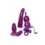 Набір Bedroom Party Vibrator Set з 5 предметів, фіолетовий - Фото №1