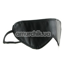 Маска на глаза Leather Love Mask Limited Edition, чёрная - Фото №1