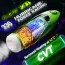 Мастурбатор с вибрацией и подогревом Kisstoy Bananasome Rocket X7, зеленый - Фото №17