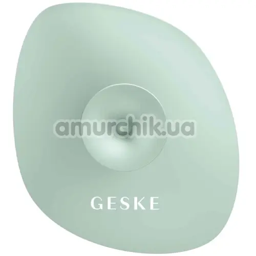 Щетка для лица Geske Facial Brush 4 in 1 Suction Mount, зеленая