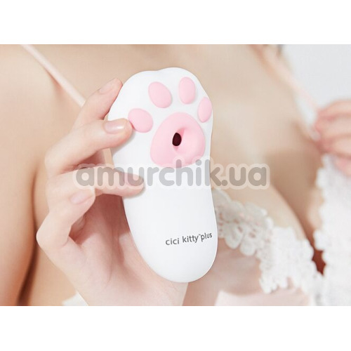 Симулятор орального сексу для жінок з вібрацією Otouch Cici Kity Plus, рожевий