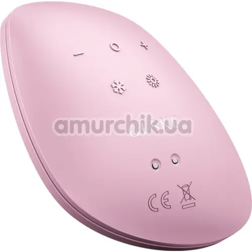 Ультразвуковой массажер-маска для лица Geske Sonic Warm & Cool Mask 9 in 1, светло-розовый