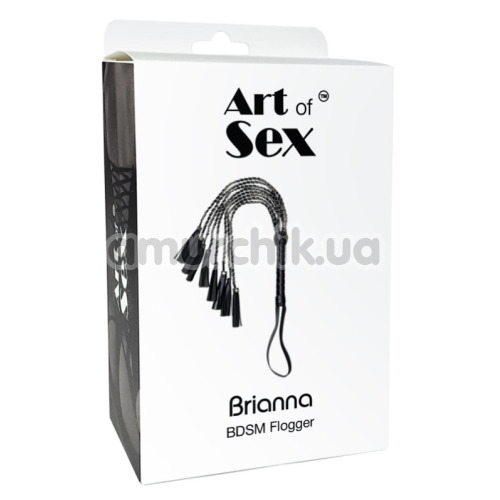 Флоггер Art of Sex Brianna, черный