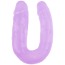 Двухконечный фаллоимитатор Hi-Rubber Born To Create Pleasure 14 Inch, фиолетовый - Фото №1
