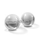Вагінальні кульки Icicles Hand Blown Ben-Wa Balls, маленькі - Фото №1