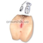 Реалистичная вагина и анус с вибрацией Sexual Lady Flesh 1 - Фото №1