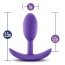 Анальная пробка Luxe Wearable Vibra Slim Plug Small, фиолетовая - Фото №5