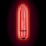 Клиторальный вибратор Rocks-Off Neon Quasar, красный - Фото №2