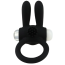 Виброкольцо для члена Passion Labs Vibrating Bunny, черное - Фото №0