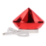 Симулятор орального секса для женщин с вибрацией Toy Joy Ruby Red Diamond, красный - Фото №5