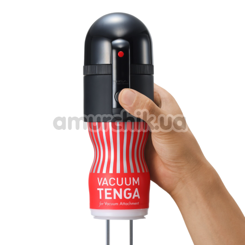 Набір Tenga Vacuum Max: вакуумний адаптер Vacuum Controller II + мастурбатор Vacuum Tenga