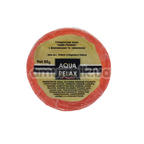 Мыло с феромонами Aqua Relax - клубника, 112 мл