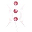 Анально-вагинальные шарики Sexual Balls, розовые - Фото №4