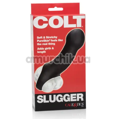Насадка на пенис Colt Slugger, черная