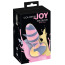 Анальная пробка Coloгful Joy Tricolour Butt Plug, разноцветная - Фото №9
