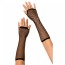 Перчатки Long Fishnet Gloves, черные - Фото №0
