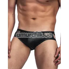 Трусы мужские Star Night Men's Thong MP052, черные - Фото №1
