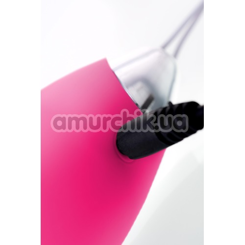 Набір JOS Vita : віброяйце+ вибронасадка на палець, рожевий