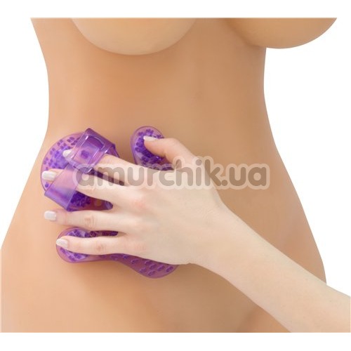 Универсальный массажер Simple & True Roller Balls Massager, фиолетовый