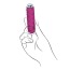 Вибратор KEY Charms Petite Massager Lace, розовый - Фото №6