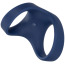 Виброкольцо для члена Viceroy Rechargeable Max Dual Ring, синее - Фото №4