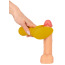 Мастурбатор з вібрацією Your New Favourite Penis Vibrator, жовтий - Фото №7
