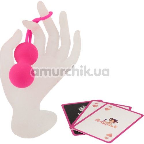 Вагинальные шарики Easy Toys Love Geisha Ball, розовые