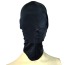 Закрытая маска с маской на глаза Spade, текстильная черная - Фото №0