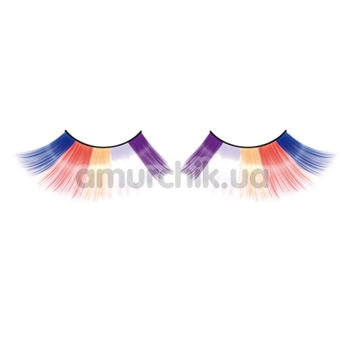 Ресницы Multi-Colored Glitter Eyelashes (модель 529) - Фото №1